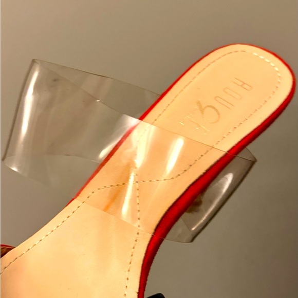 Rouge Red Sling Heel US 10 - Picture 2 of 3